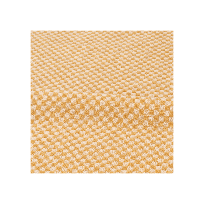Bunzlau Castle Keukendoek Small Check Yellow