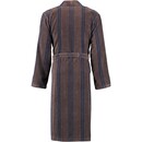 Cawö Cawö Heren Kimono Badjas extra licht 2508 - Tabak  48