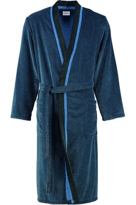 Cawö Heren Badjas 4839 Blau 60