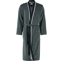 Cawö Heren Badjas 4839 Silber 50