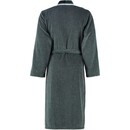 Cawö Cawö Heren Badjas 4839 Silber 54