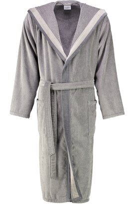 Cawö Heren Badjas met Capuchon 5841  Stein 50