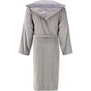 Cawö Cawö Heren Badjas met Capuchon 5841  Stein 52