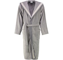 Cawö Heren Badjas met Capuchon 5841  Stein 56