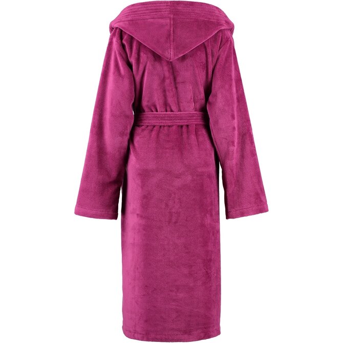 Cawö Dames Badjas met Capuchon 802 - Beere 44/46