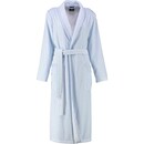 Cawö Cawö Dames Badjas met Sjaalkraag 3423 mittelblau 38