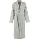 Cawö Cawö Dames Badjas met Sjaalkraag 3423  Silber 42