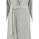 Cawö Cawö Dames Badjas met Sjaalkraag 3423  Silber 50