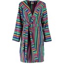 Cawö Cawö Dames Badjas kort met Capuchon 7049 Multi 42