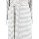 Cawö Cawö Dames Badjas 1214 Weiss-silber  34