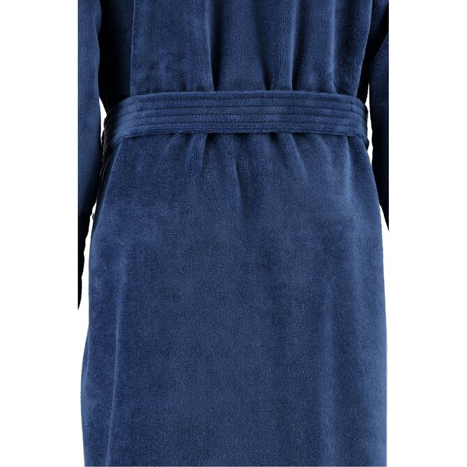 Cawö Heren Badjas 800 - Nachtblau  46/48