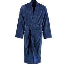 Cawö Heren Badjas 800 - Nachtblau  50/52