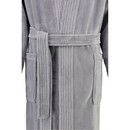 Cawö Cawö Heren Badjas 800 - Graphit  50/52