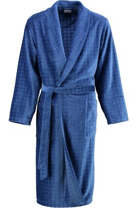 Cawö Heren Badjas met Sjaalkraag 1716 saphir 58