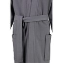 Cawö Cawö 816 Heren kimono badjas - anthrazit-72  54/56