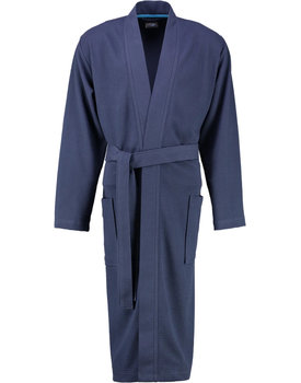 Cawö 816 Heren kimono badjas - marine-14  58/60