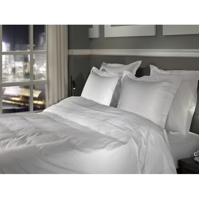Heckett & Lane Punto dekbedovertrek 200x200/220 White