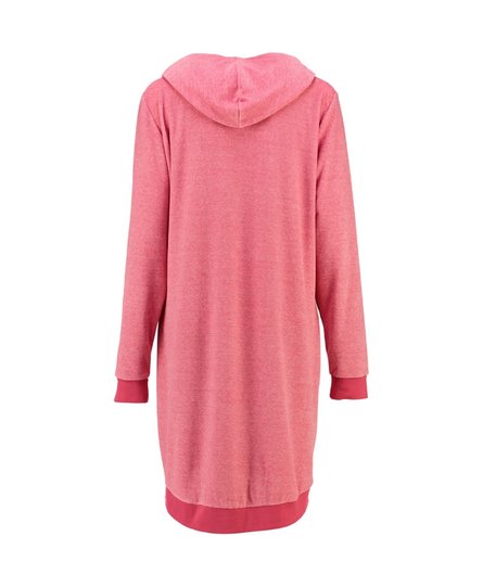 Cawö Dames Lange Hoodie 818 Koralle  L