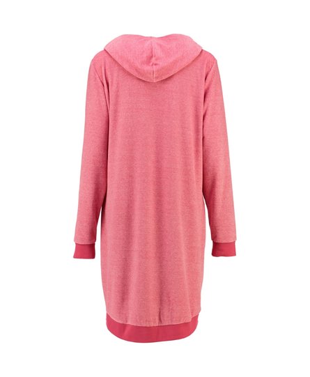 Cawö Dames Lange Hoodie 818 Koralle  XS