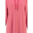 Cawö Cawö Dames Lange Hoodie 818 Koralle  XS