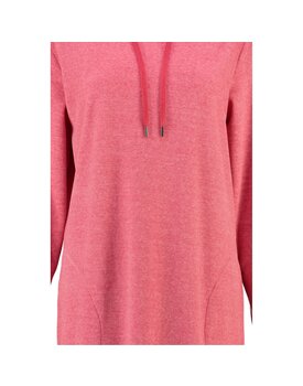 Cawö Dames Lange Hoodie 818 Koralle  XS