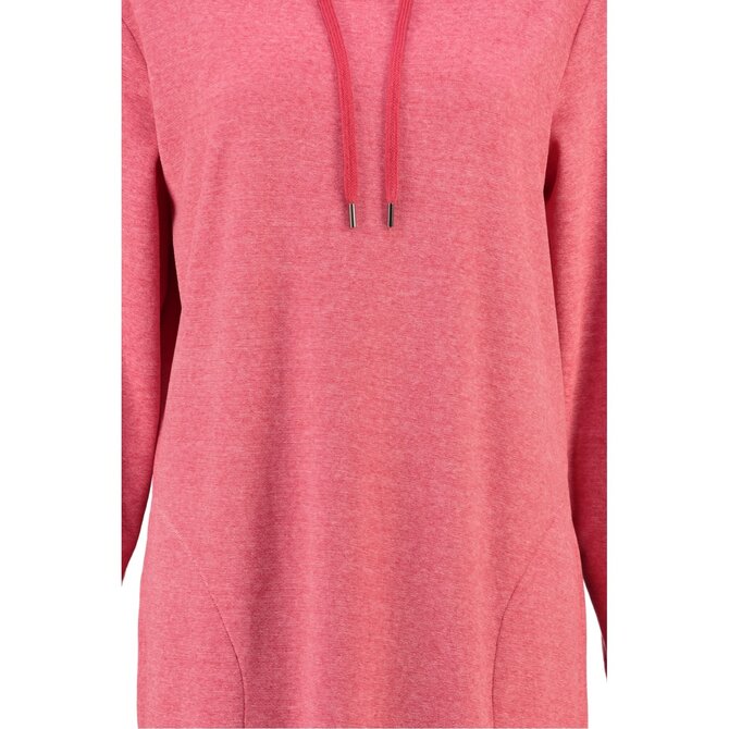 Cawö Dames Lange Hoodie 818 Koralle  XS