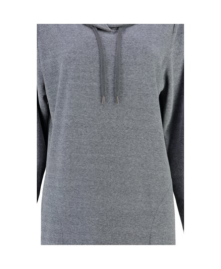 Cawö Dames Lange Hoodie 818 Anthrazit  L