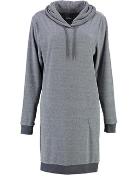 Cawö Dames Lange Hoodie 818 Anthrazit  XS