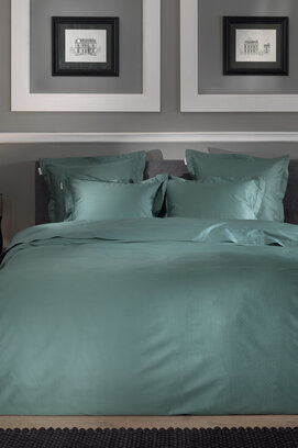 Heckett & Lane Punto dekbedovertrek 240x200/220 Mineral Green