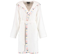 Cawö Dames Badjas 3345 Weiss-weiss  46
