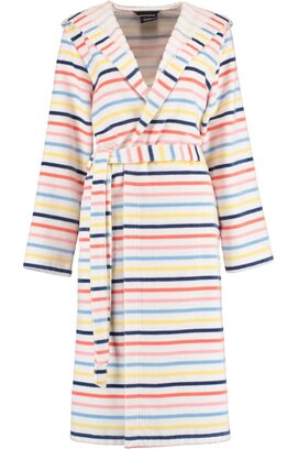 Cawö Dames Badjas 3344 Weiss-multi  36