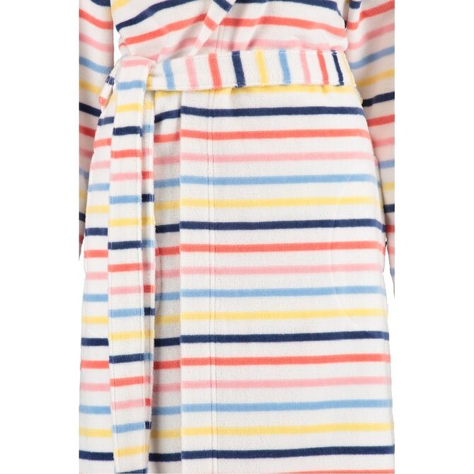 Cawö Dames Badjas 3344 Weiss-multi  38