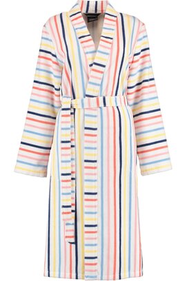 Cawö Dames Badjas 3343 Weiss-multi  42