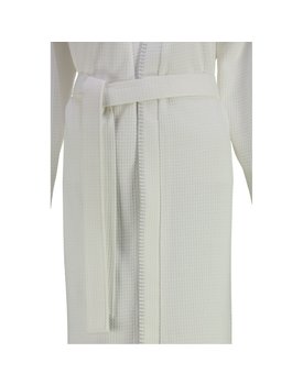 Cawö 812 Dames kimono badjas - weiß-67 32/34