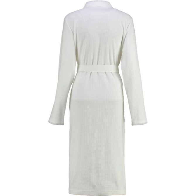 Cawö 812 Dames kimono badjas - weiß-67 36/38