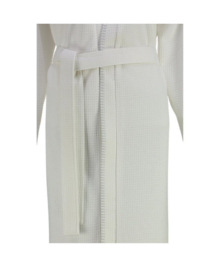 Cawö 812 Dames kimono badjas - weiß-67 48/50