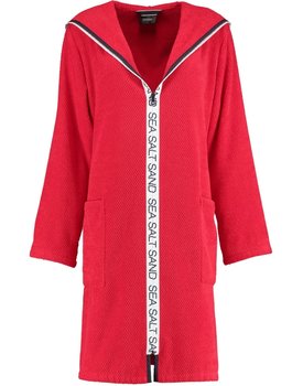 Cawö Dames Badjas 3101 Rot  XL