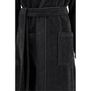 Cawö Cawö Dames Badjas met Capuchon 825 Lava  44/46