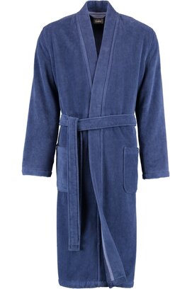 Cawö Heren Badjas 823 Blau  58/60