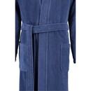 Cawö Cawö Heren Badjas 823 Blau  58/60