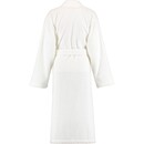 Cawö Cawö Dames Badjas 826 Weiss  M