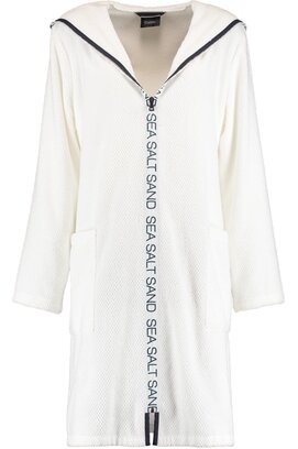 Cawö Dames Badjas 3101 Weiss  XL