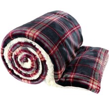 Unique Living Larsson plaid 150x200cm dark grey