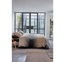 Beddinghouse Duco Dekbedovertrek - Grijs 140x200/220