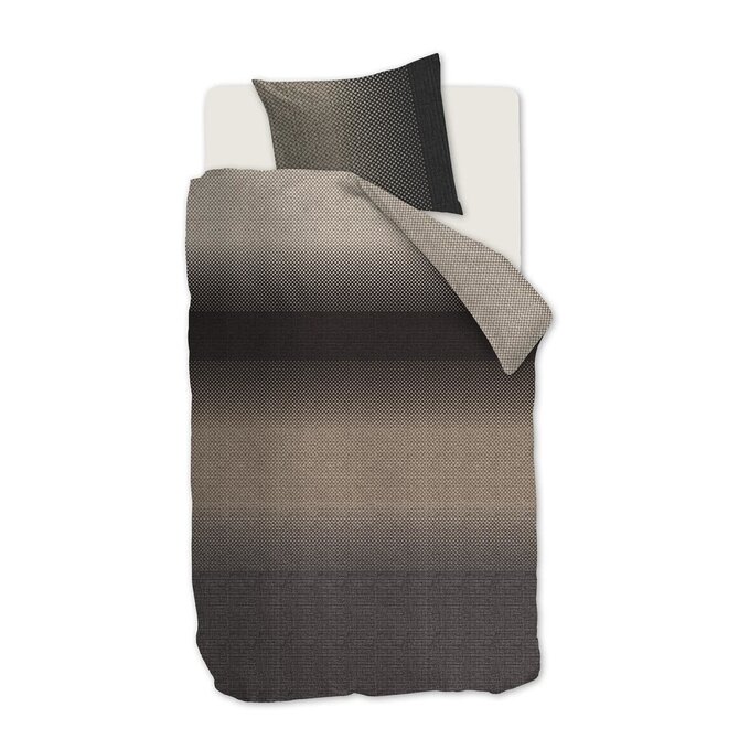 Beddinghouse Duco Dekbedovertrek - Grijs 140x200/220