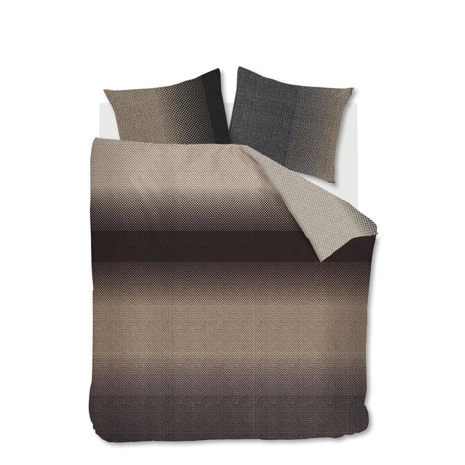 Beddinghouse Duco Dekbedovertrek - Grijs 200x200/220