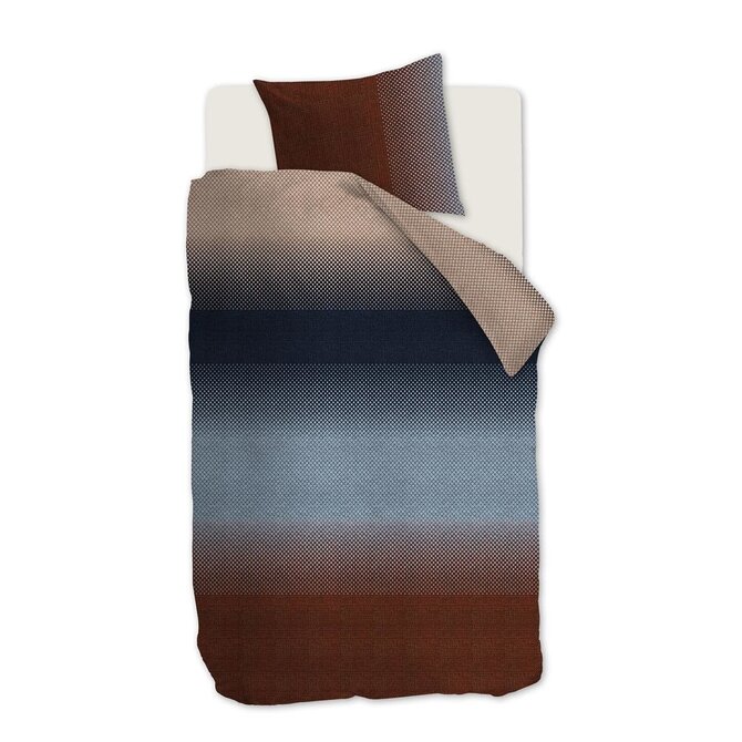 Beddinghouse Duco Dekbedovertrek - Blauw 140x200/220