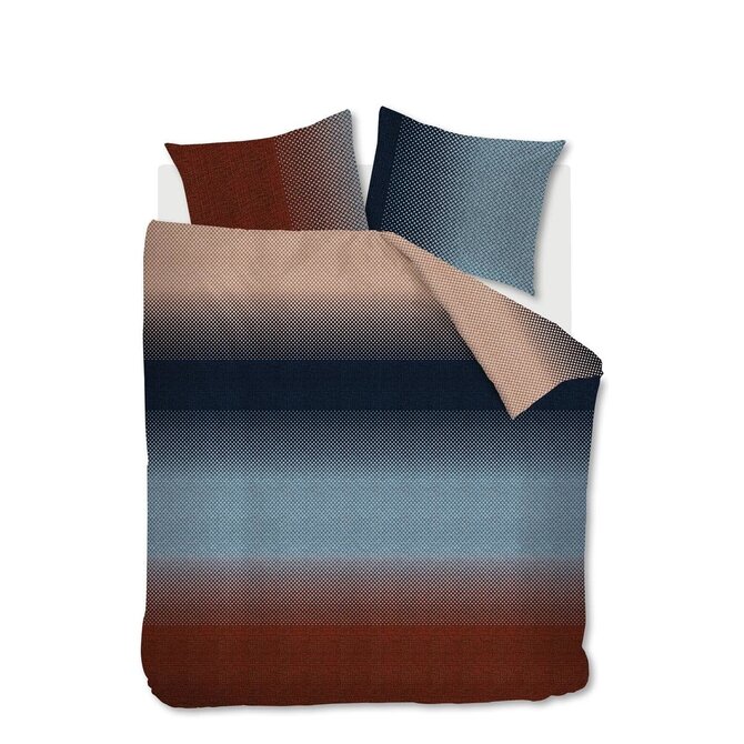 Beddinghouse Duco Dekbedovertrek - Blauw 240x200/220