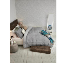 Riviera Maison Dekbedovertrek Coughton Court anthracite  200x200/220