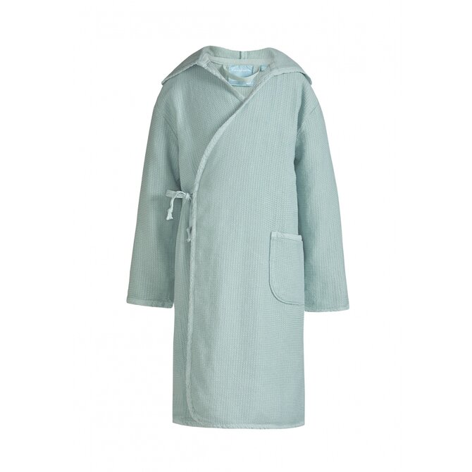 Vandyck Kids Girls Badjas Celadon Green 7/8 Jaar